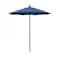 California Umbrella 7.5' Black Aluminum Market Patio Umbrella, Sunbrella Regatta 194061334539 - alternate 1